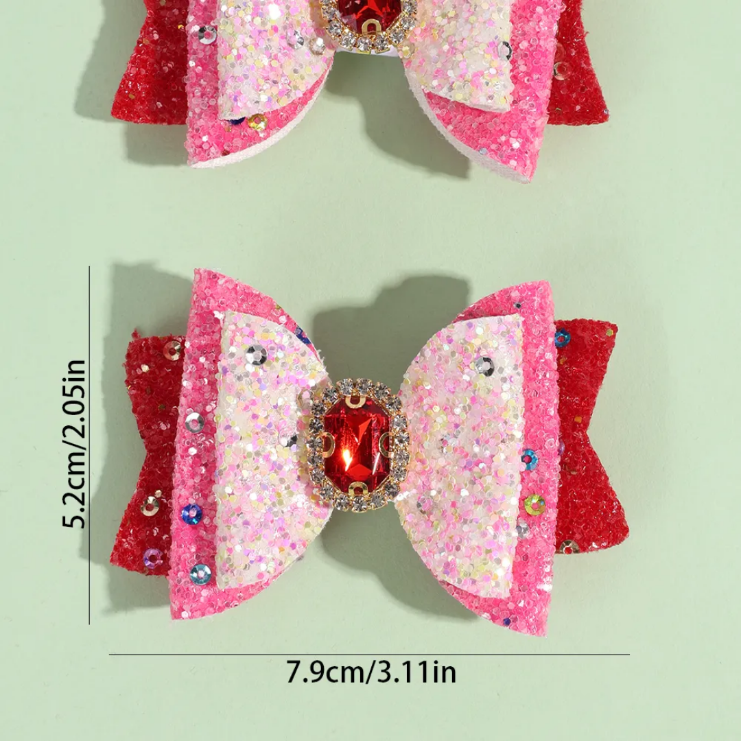 Princes Bow Side Pin (Set Of 2)