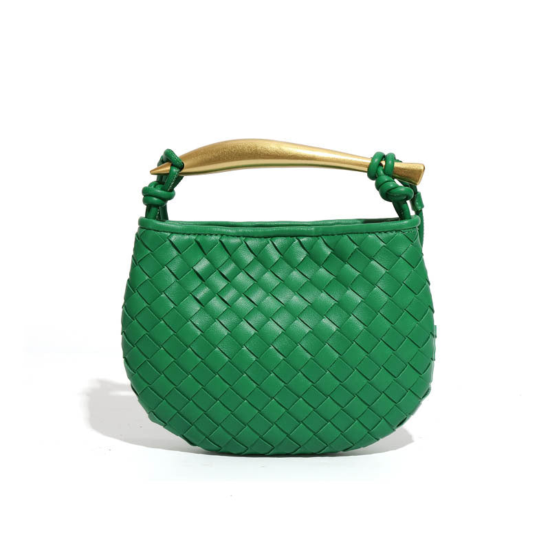 Arlette Mini Vegan Leather Bag (Green)