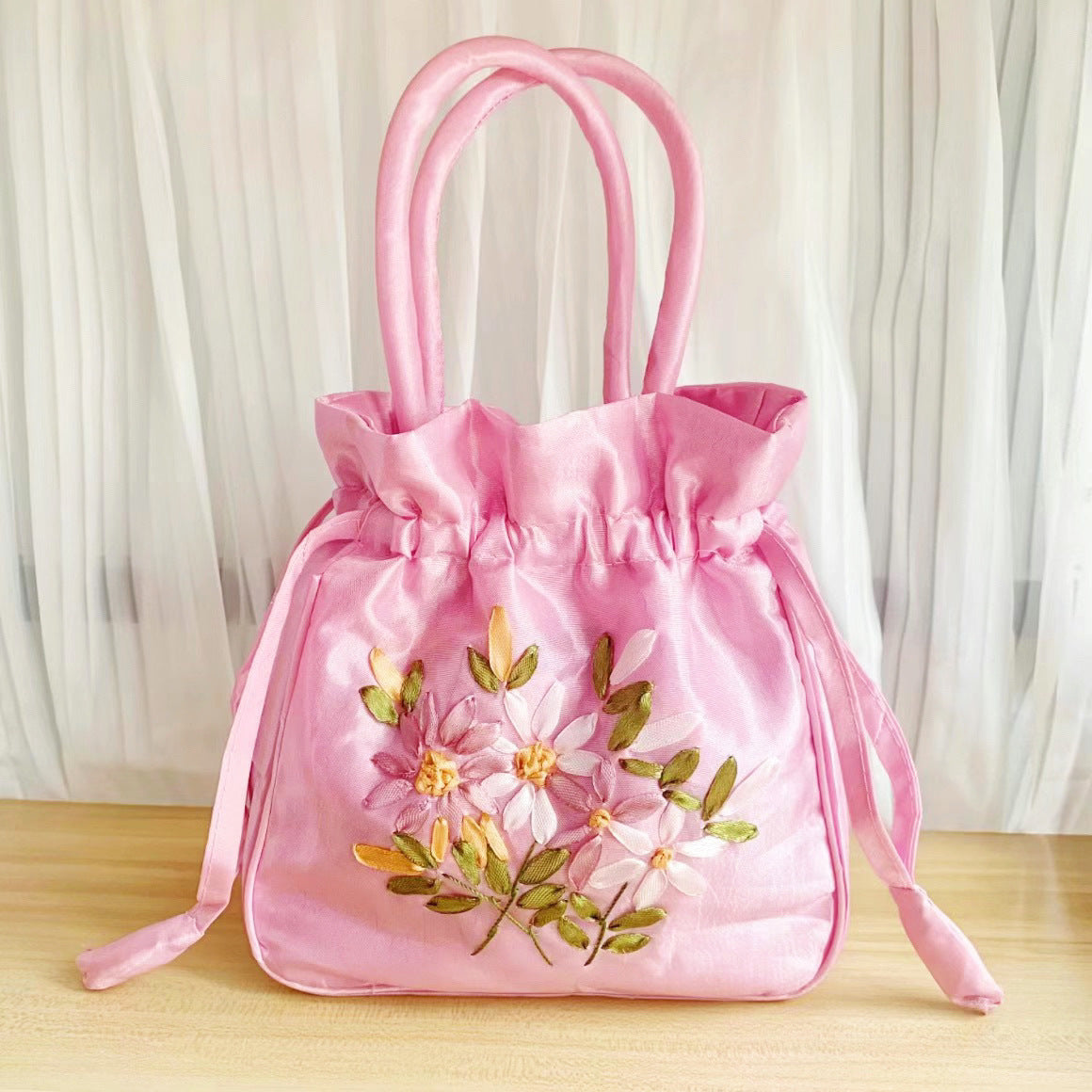 Roselle Gift Pouch (Pink)