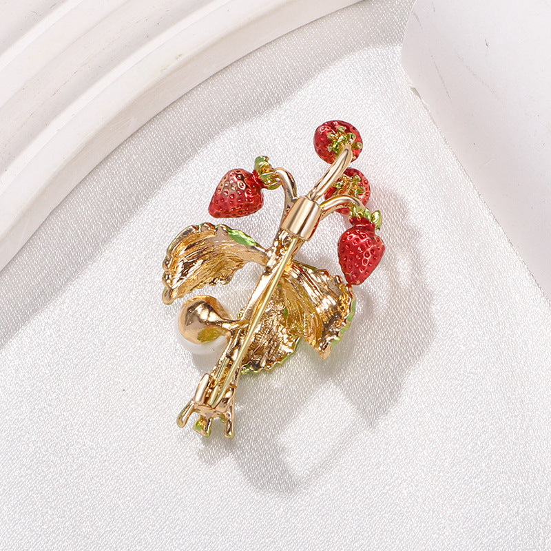Tuscany Enamel Brooch