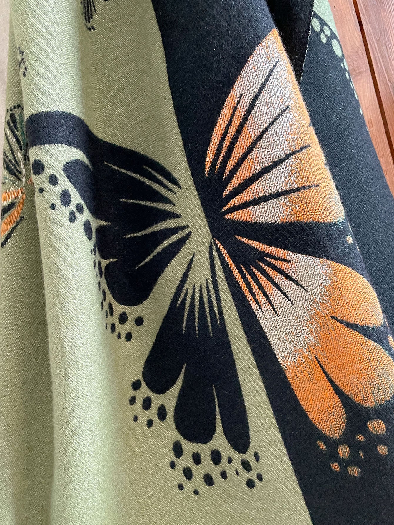 Emerald Jungle Shawl