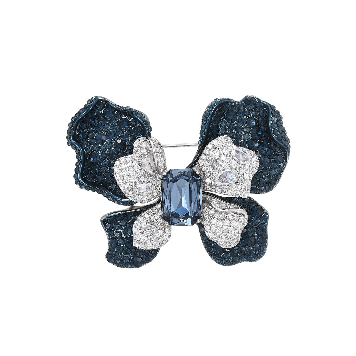 Monavine Zirconia Brooch