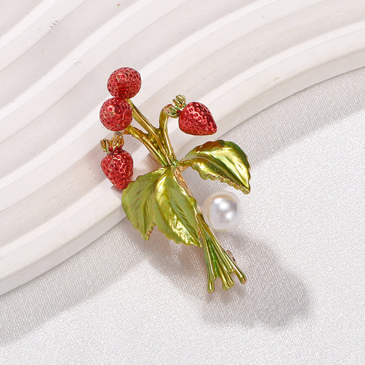 Tuscany Enamel Brooch