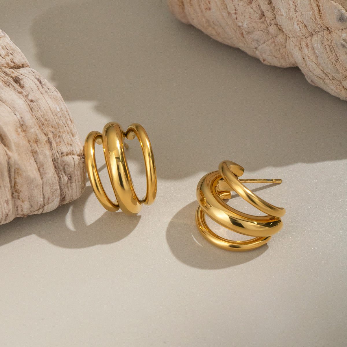 Eclisse Hoop SS Earrings