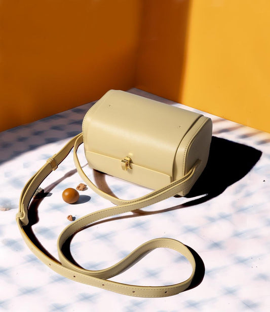 Imperial Box Bag (Soft Beige)