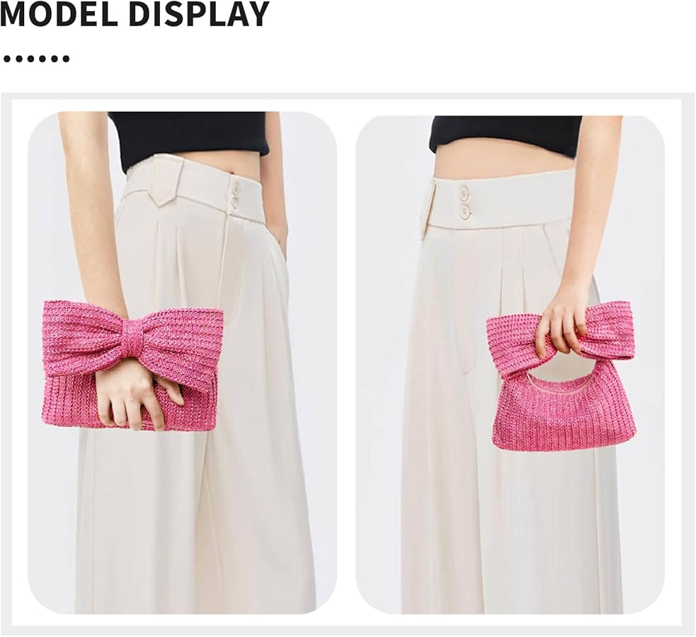 Bow Breeze Handbag (Pink)