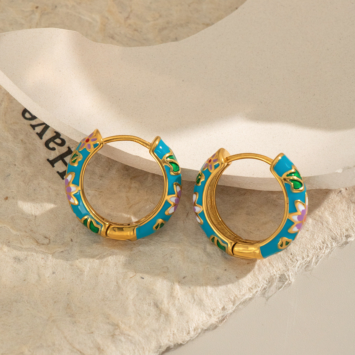 Petal Loop SS Earrings