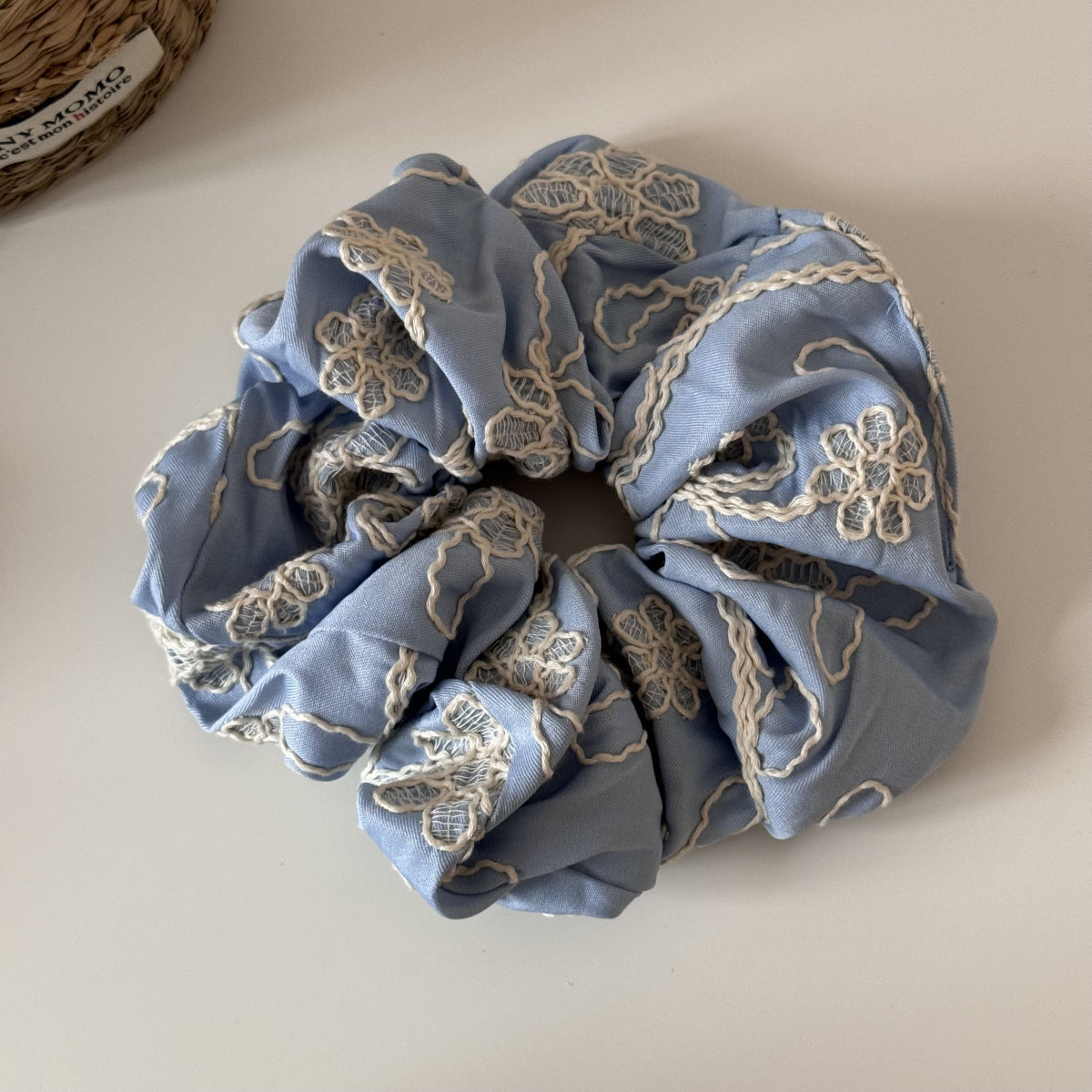 Garden Thread Scrunchie