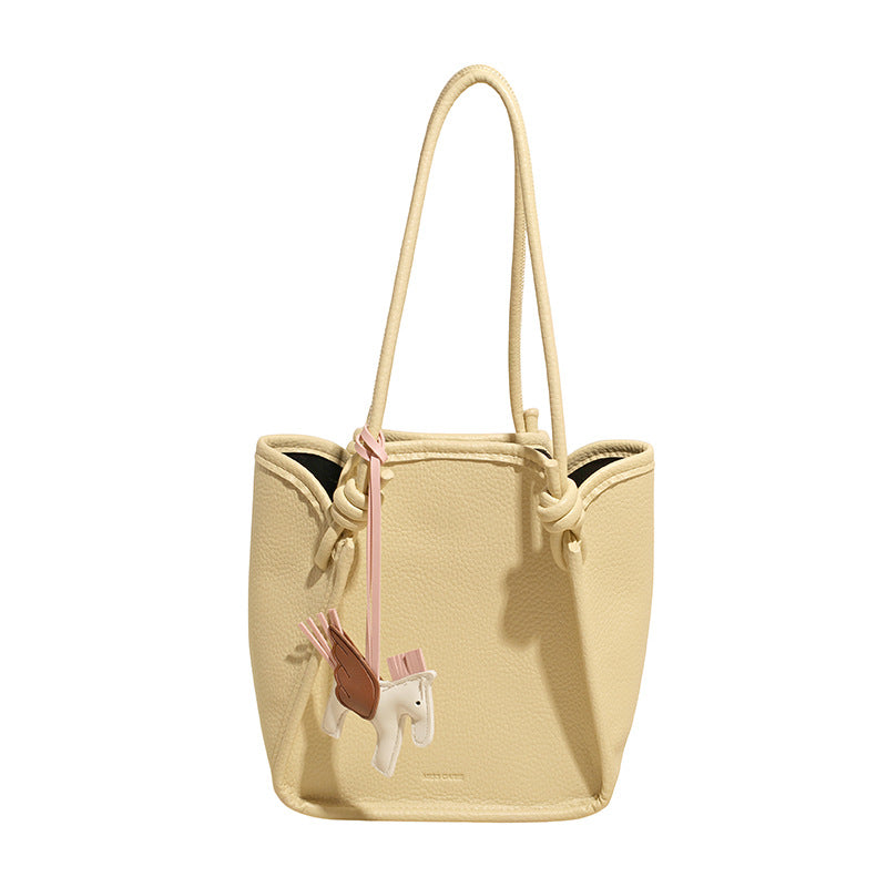 Savira Handbag with Charm (Yellow)