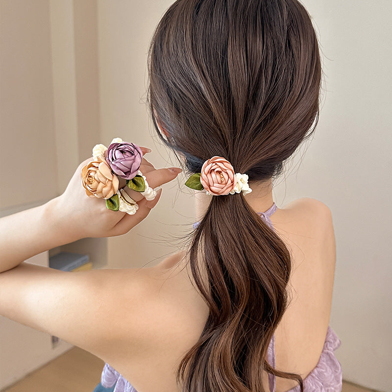 Rosy Pop Scrunchie/Hair Tie
