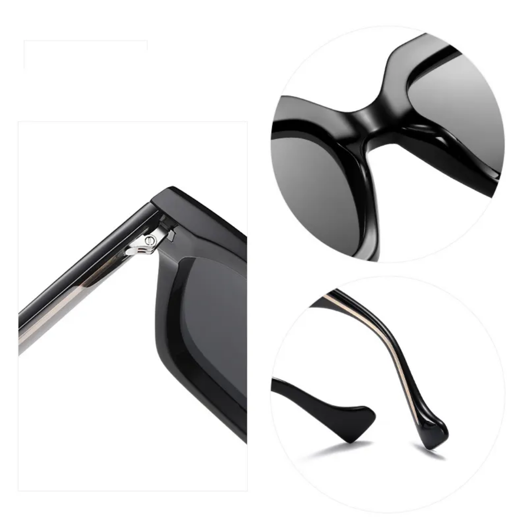 Skye Polarized Sunglasses (Black)