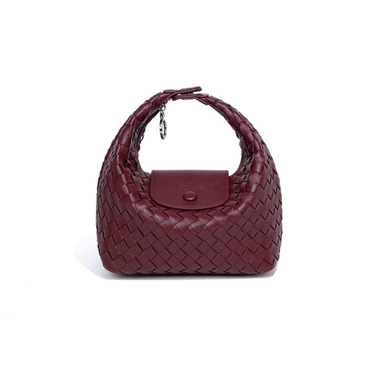 Edira Vegan Leather Bag (Wine)