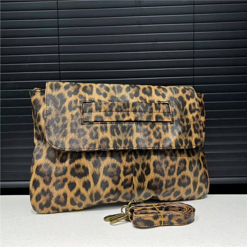 Maya Vegan Handbag (Leopard Print)
