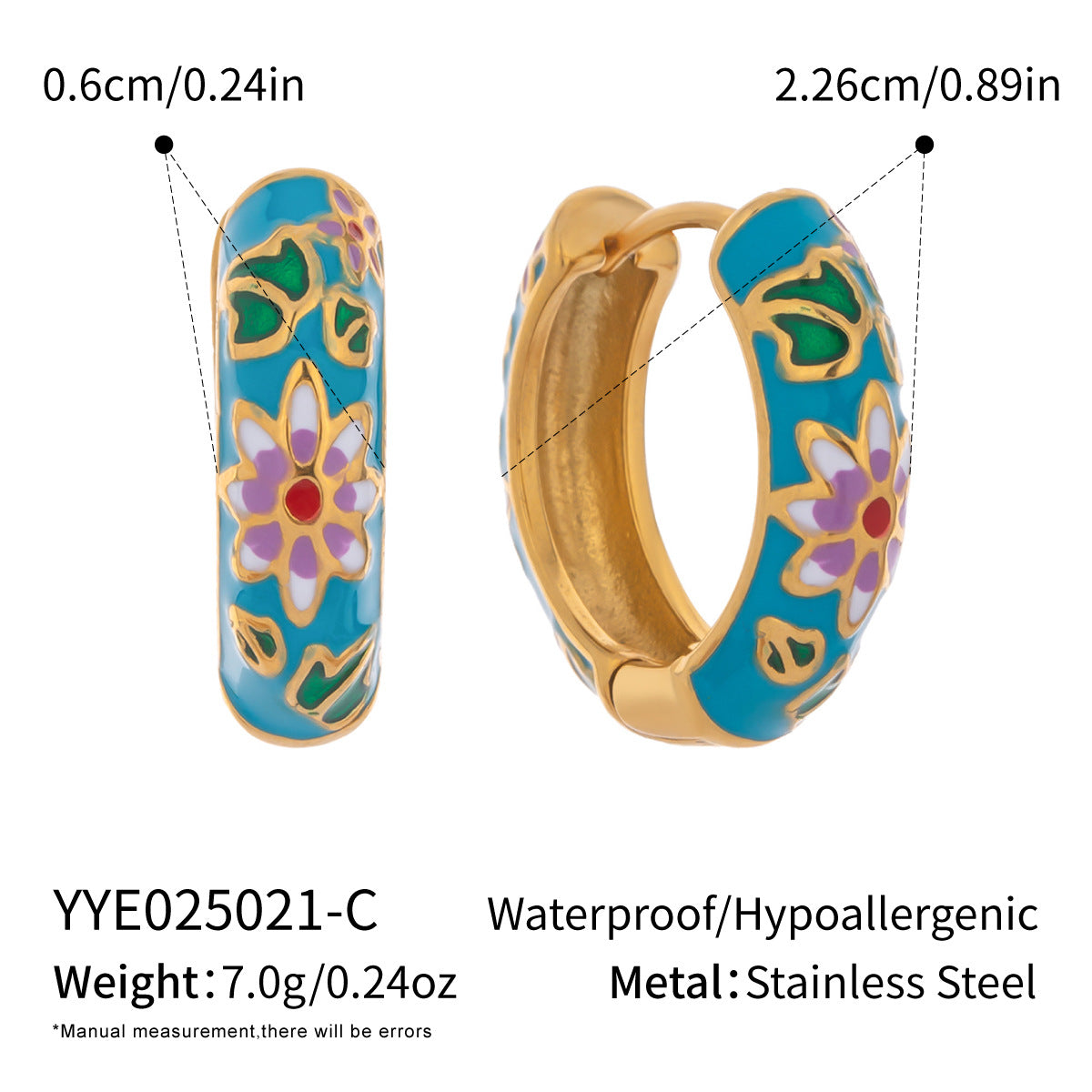 Petal Loop SS Earrings