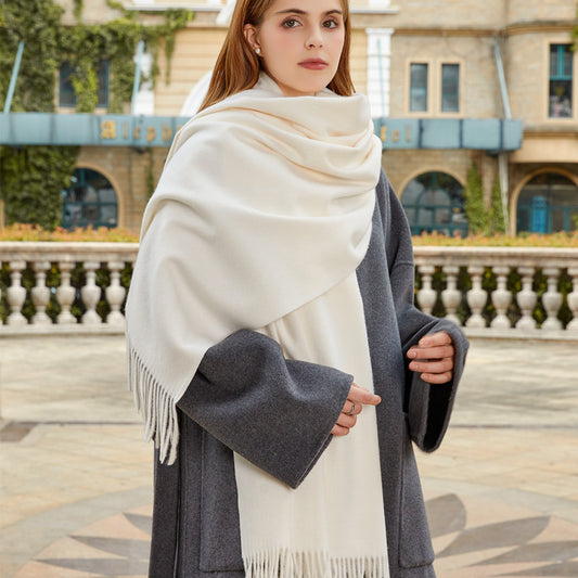 Seren Winter Shawl (Snow)