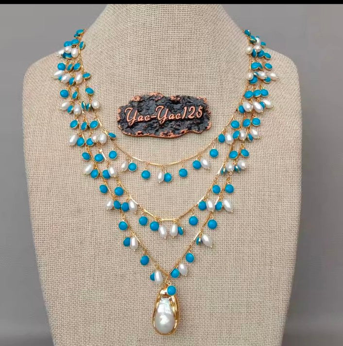 Turpentine Pearl Necklace