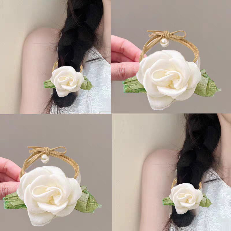 Floral Curl Hair Tie