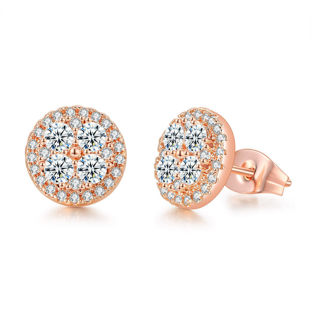 Ferra Zirconia Round Studs