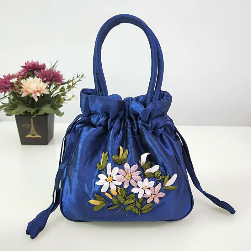 Roselle Gift Pouch (Blue)