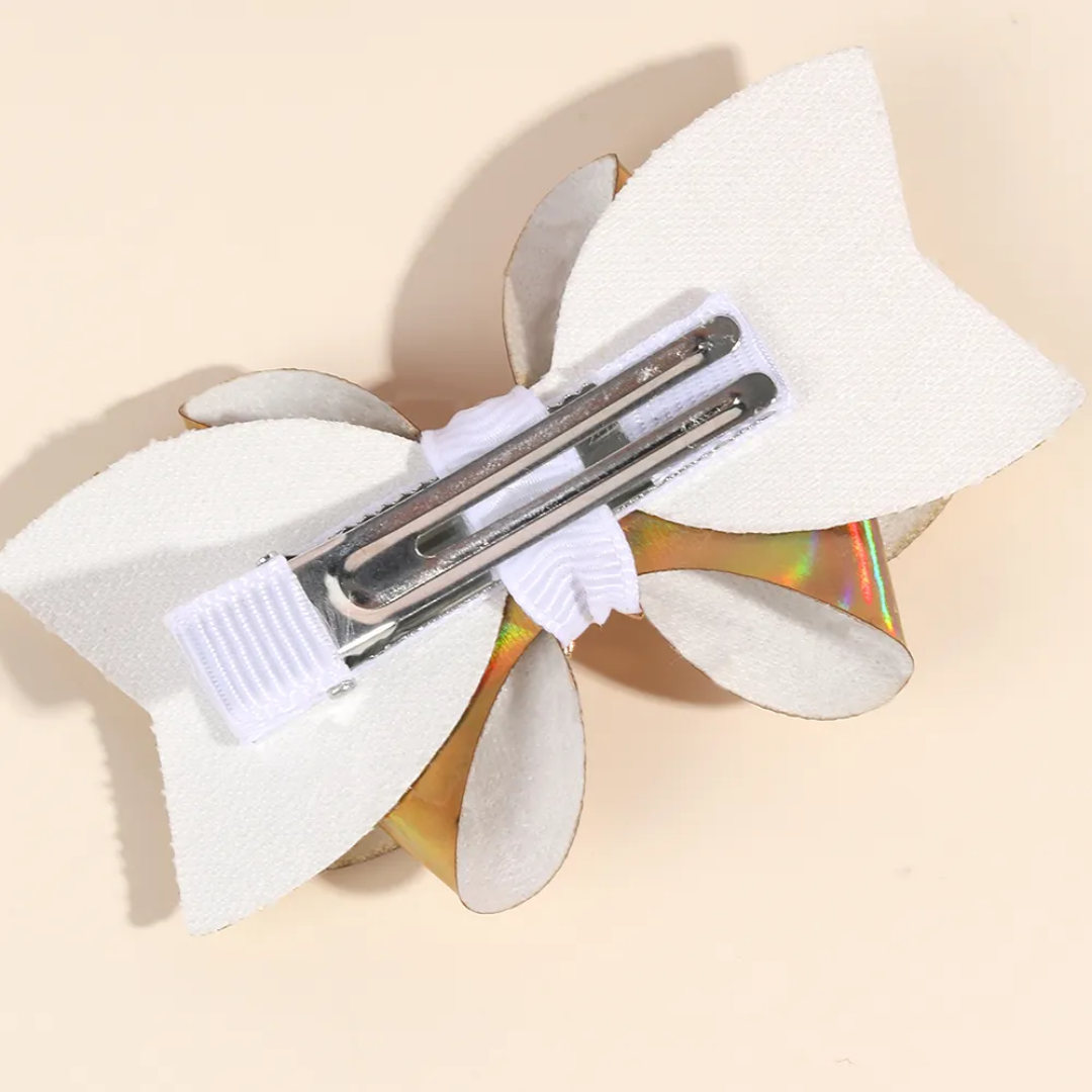 Party Kids Bow Side Pin (Set Of 2)