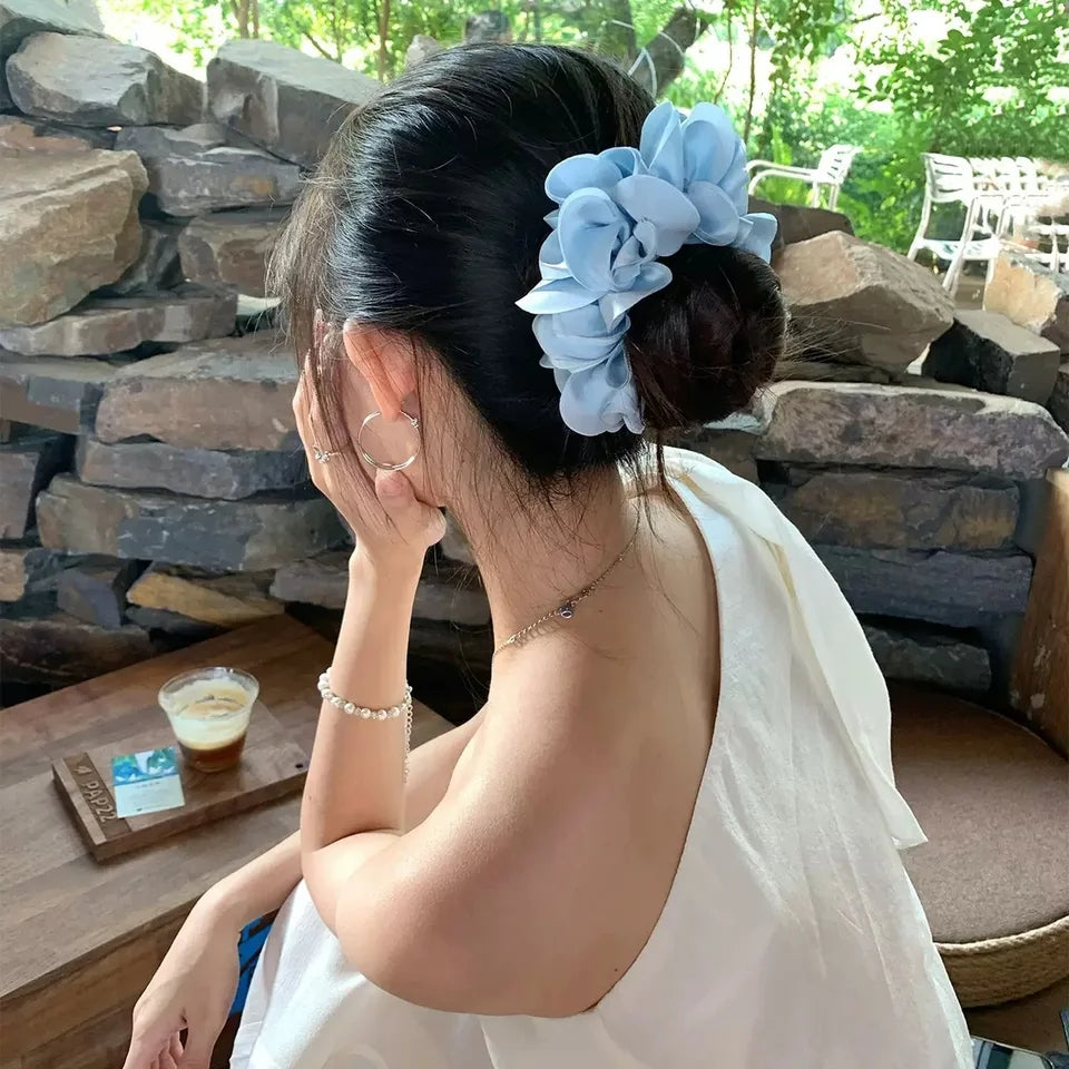Puff Rosy Scrunchie