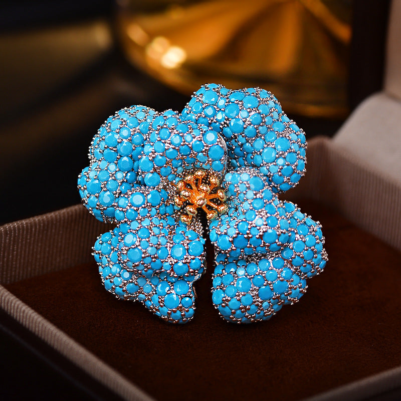 Firoza Brooch