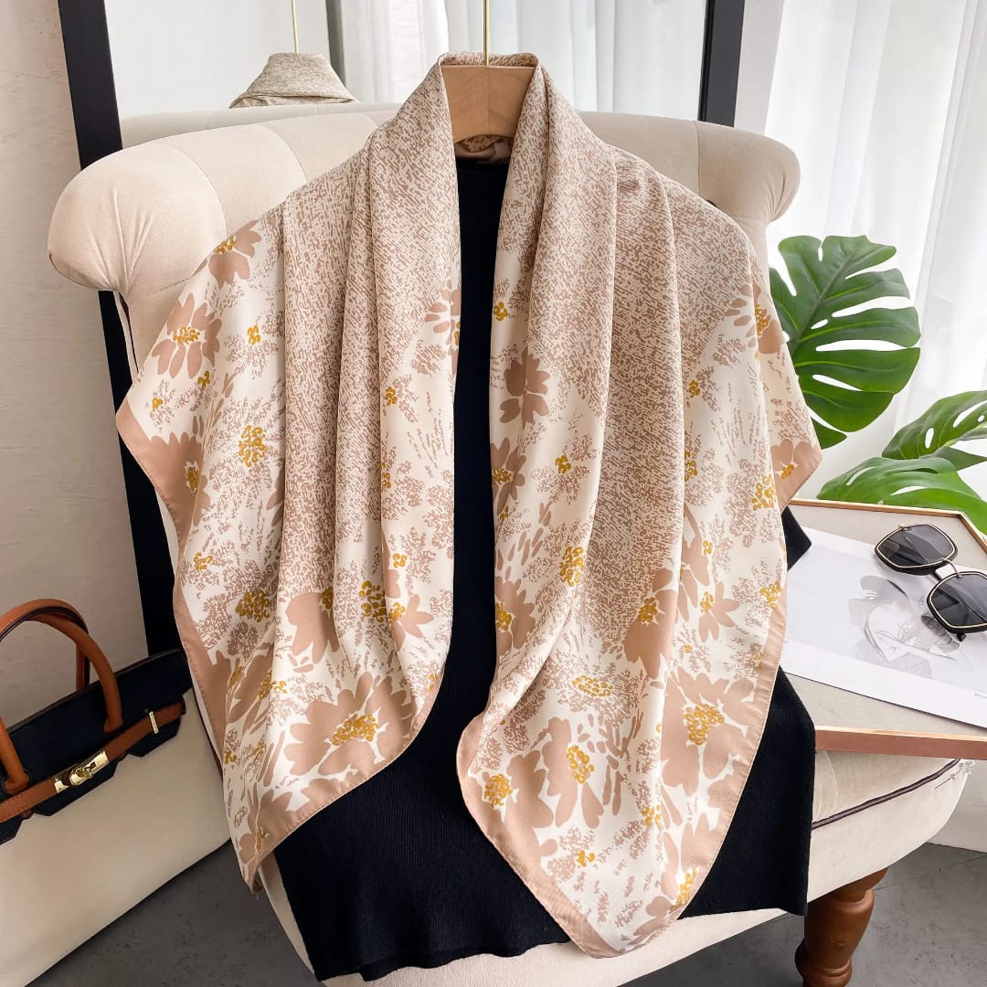 Hara Silk Scarf (90x90cms)