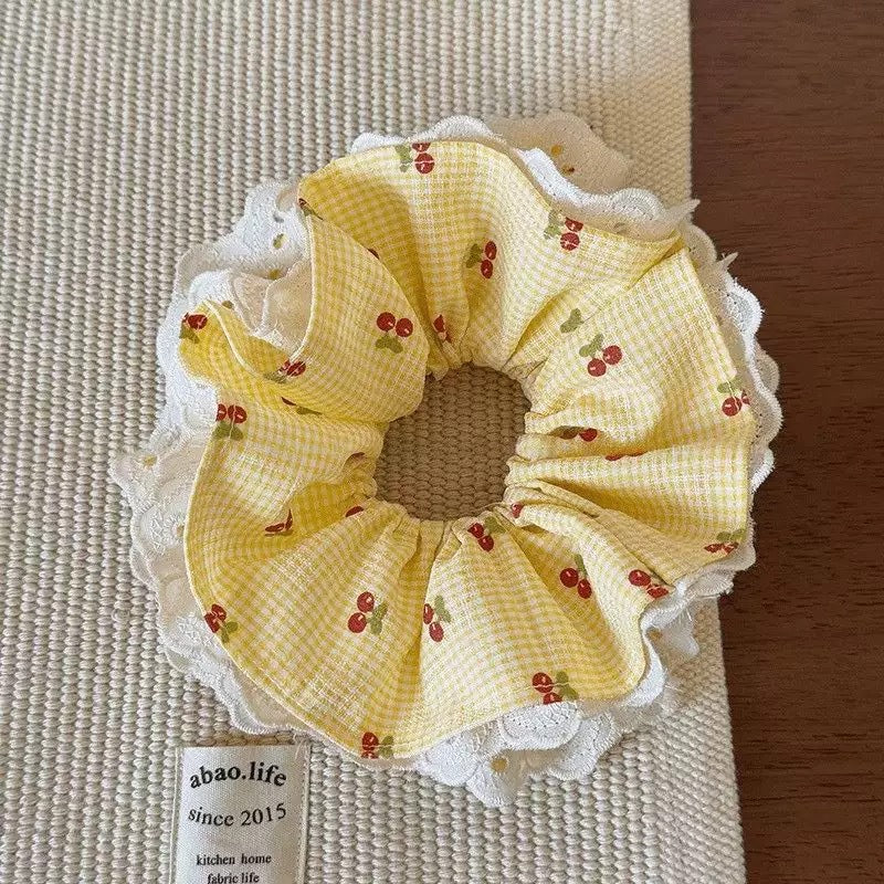 Victorian Bloom Scrunchie