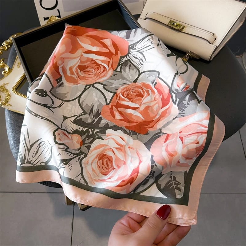 Soraya Silk Scarf (70x70cms)
