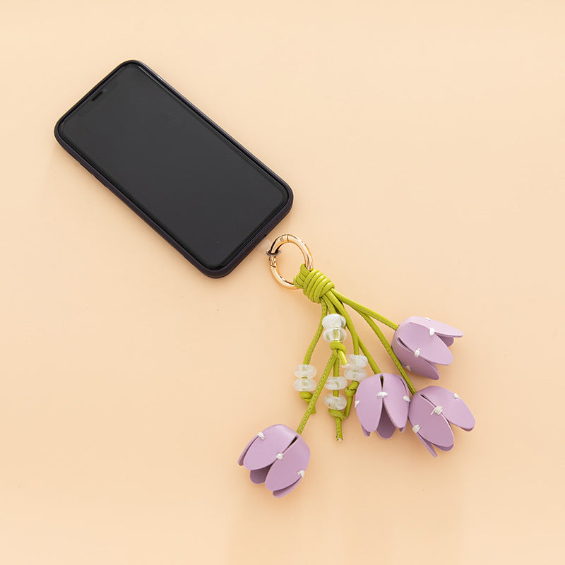 Sweet Flower Bag Charm