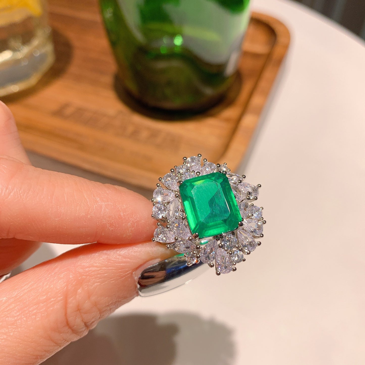 Crownora Zirconia Ring (Adjustable)