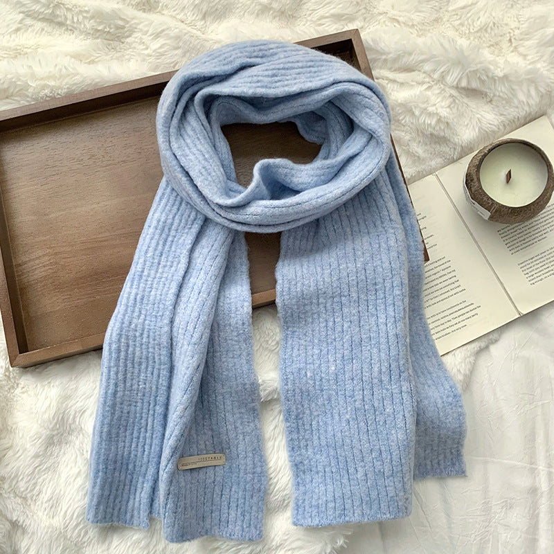 Pastel Row Winter Muffler