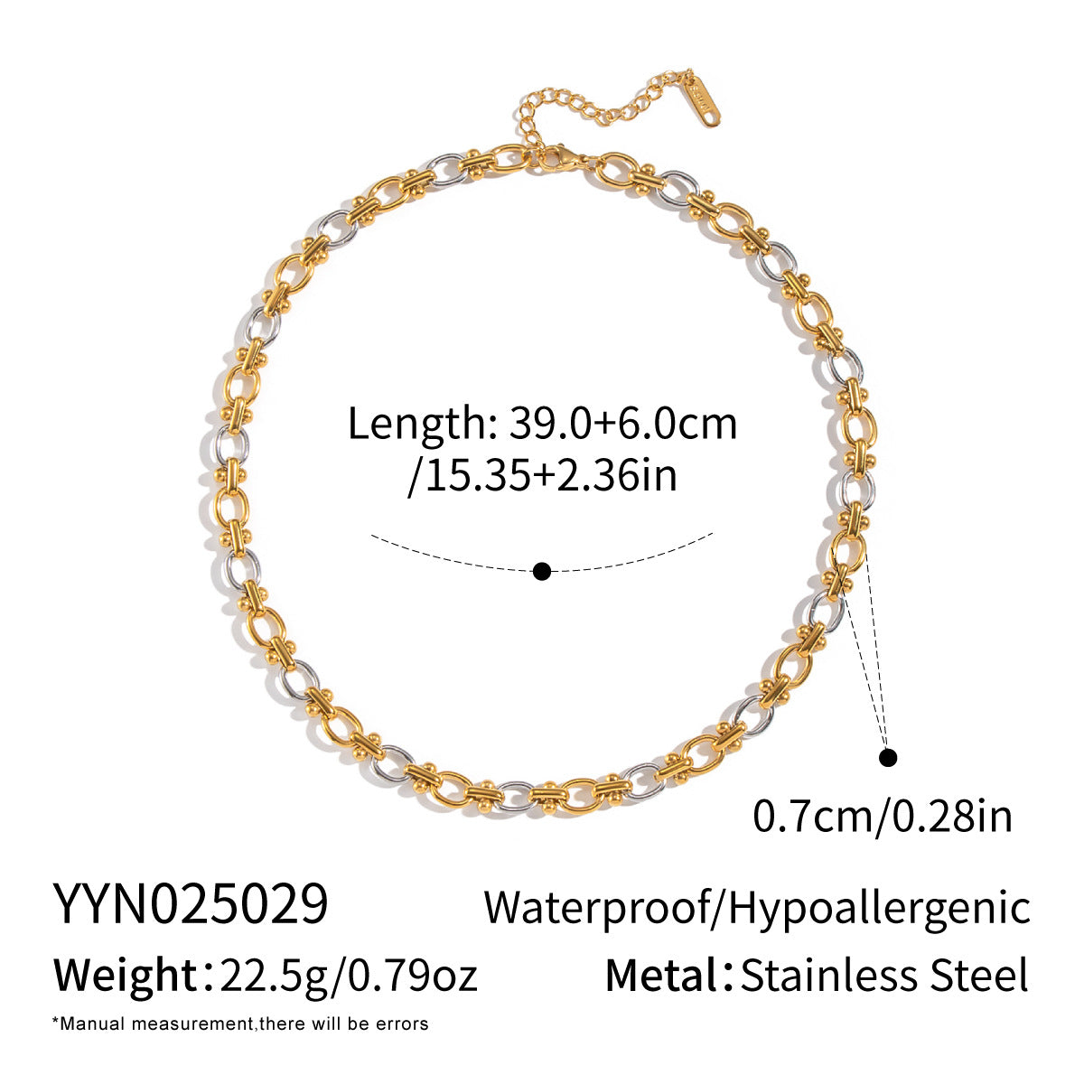 Auric SS Bracelet/Necklace