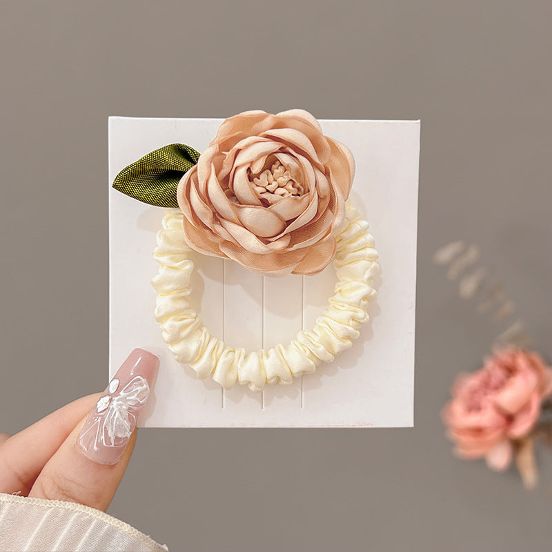 Rosy Pop Scrunchie/Hair Tie
