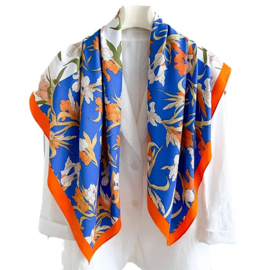 Reflex Silk Scarf (90*90cms)