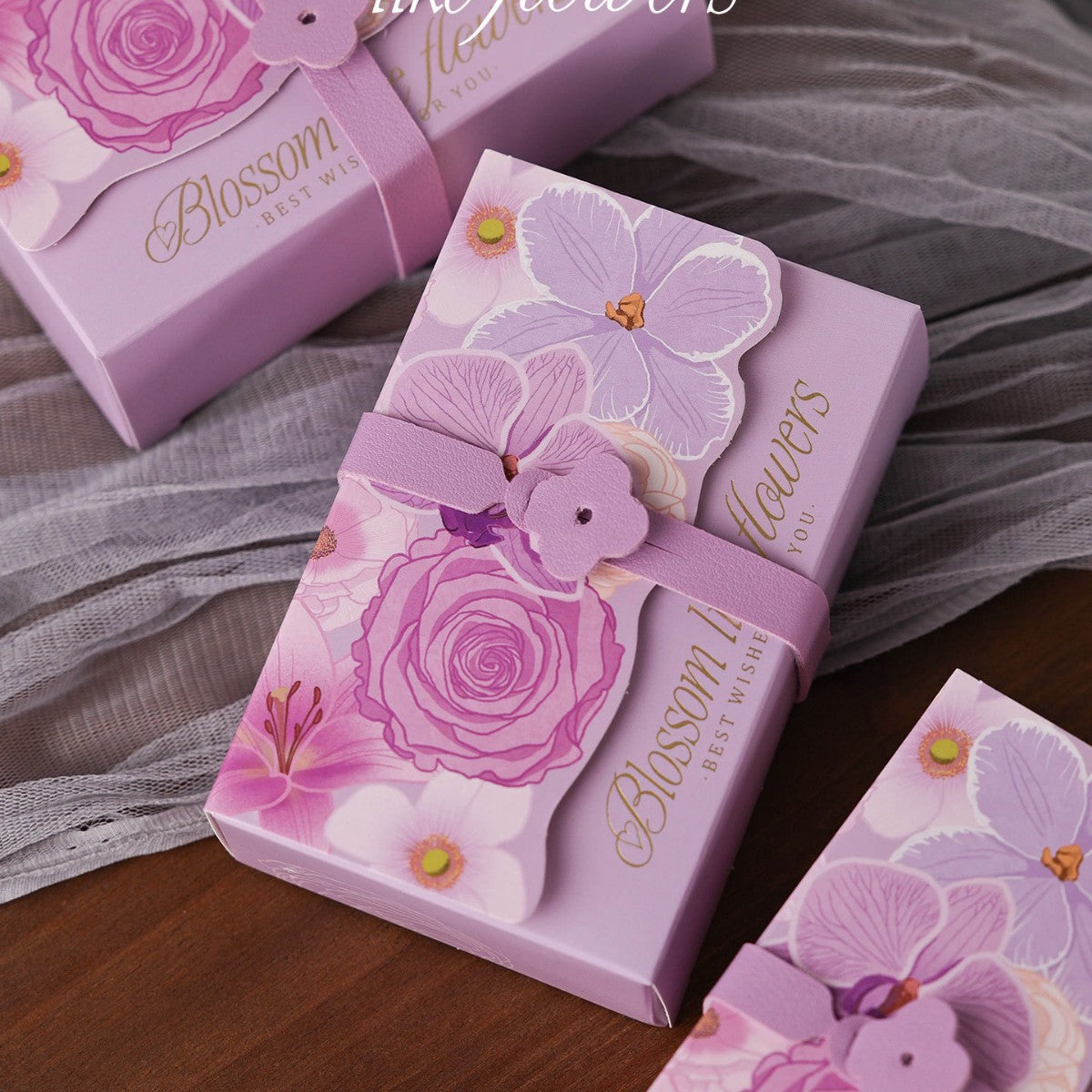 Garden Whispers Paper Gift Box