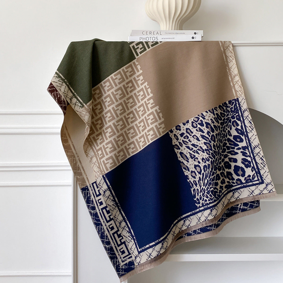 Blue Sand Shawl