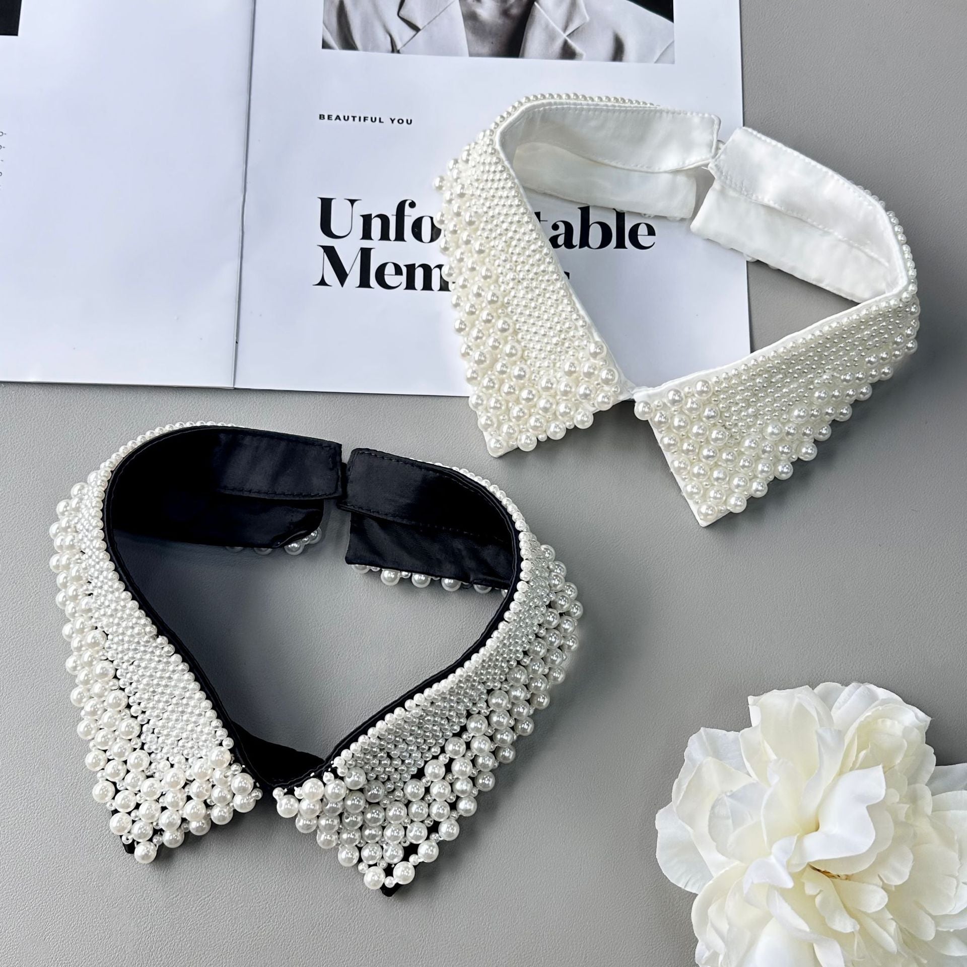 Galina Pearl Fake Collar