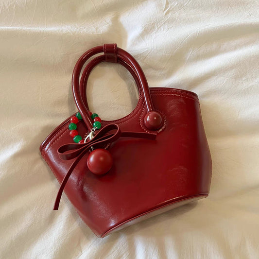 Amarena Handbag with Charm