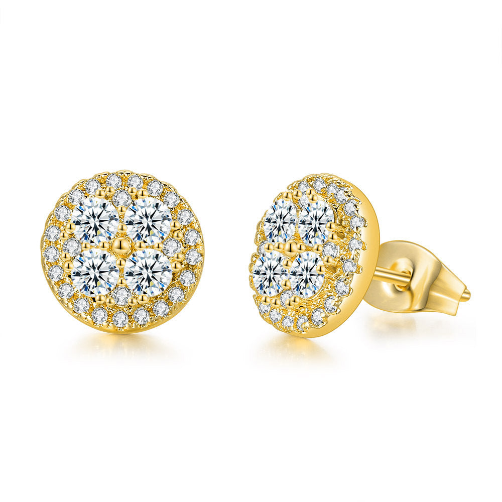 Ferra Zirconia Round Studs