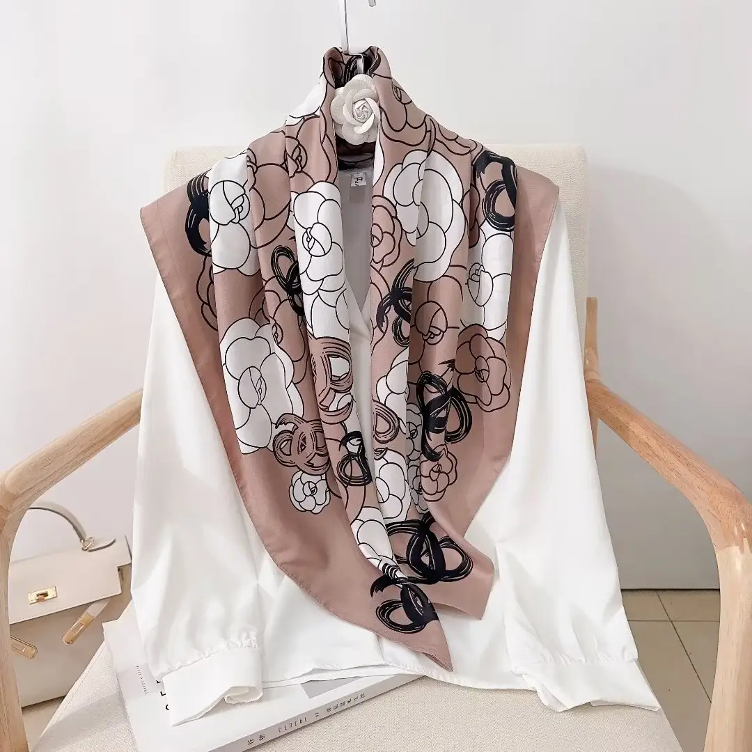 Muse Silk Scarf (90x90cms)