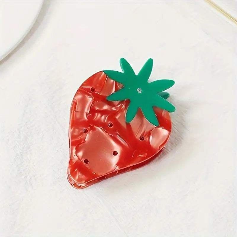Strawberry Claw Clip