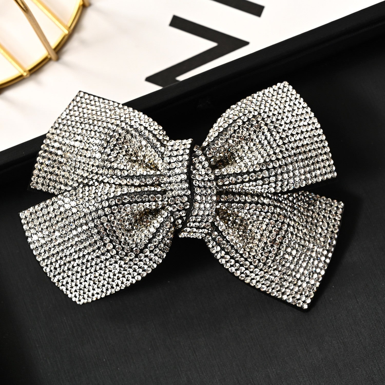 Dusklet Rhinestone Barrette Clip