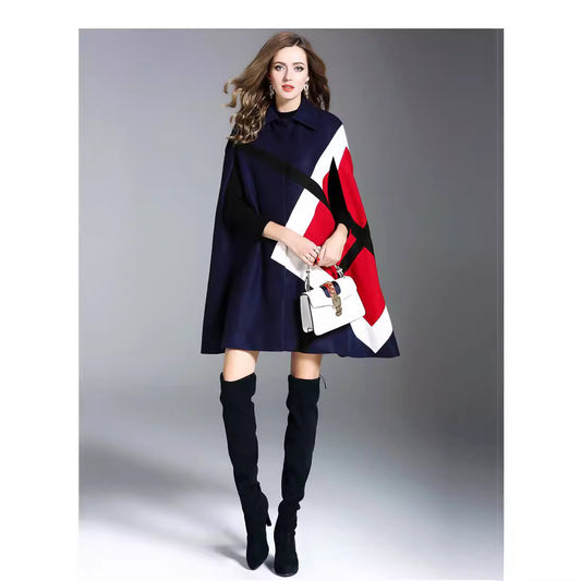 Scarlet Matrix Poncho