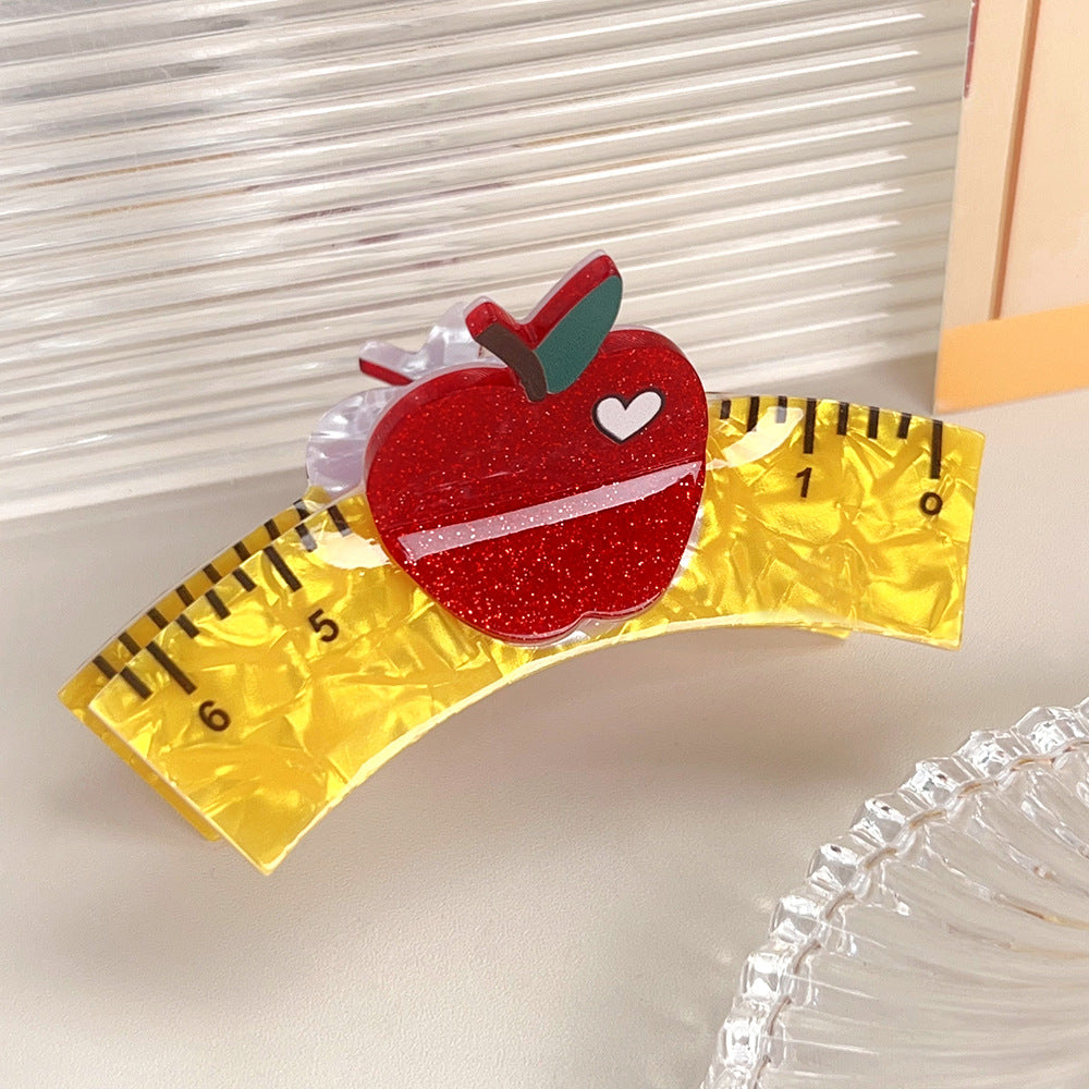 School Ride Claw Clip