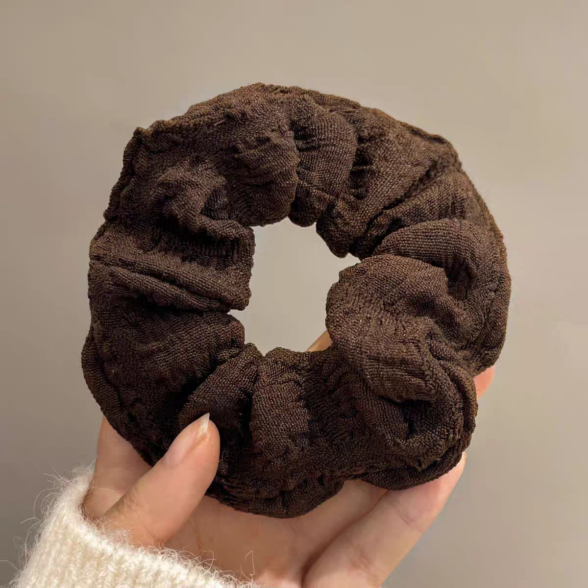 Cozy Tiwst Scrunchie