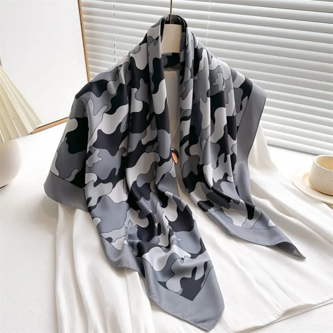Purl Silk Scarf (90x90cms)