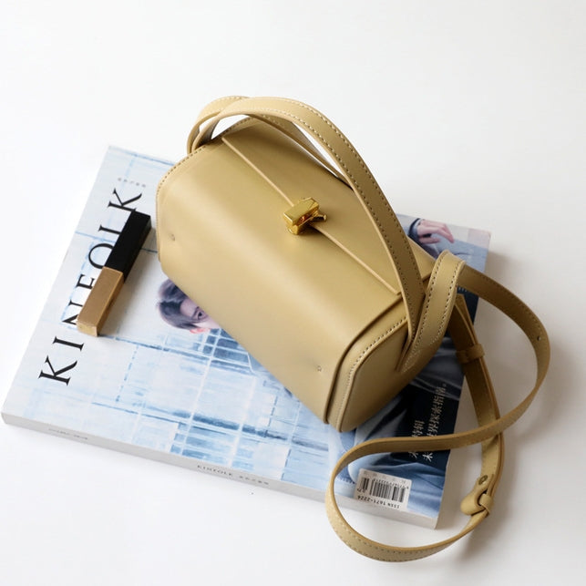 Imperial Box Bag (Soft Beige)