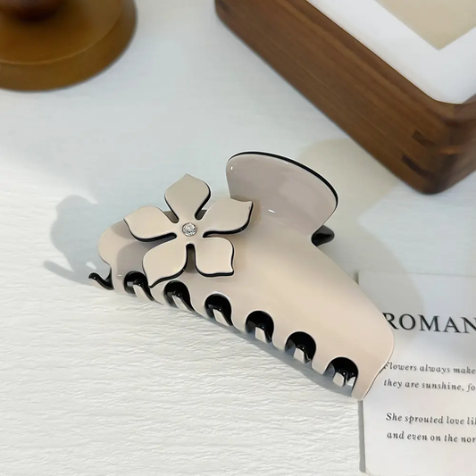 Petal Charm Claw Clip