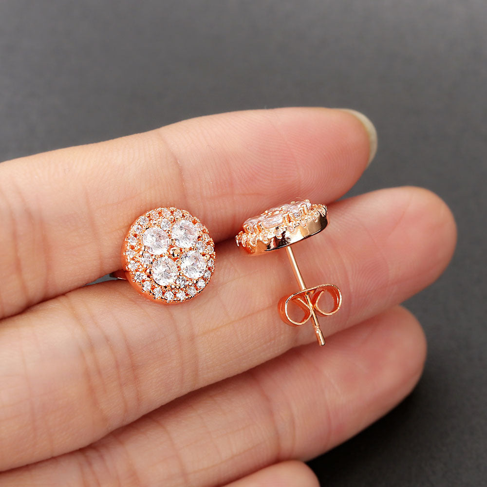 Ferra Zirconia Round Studs